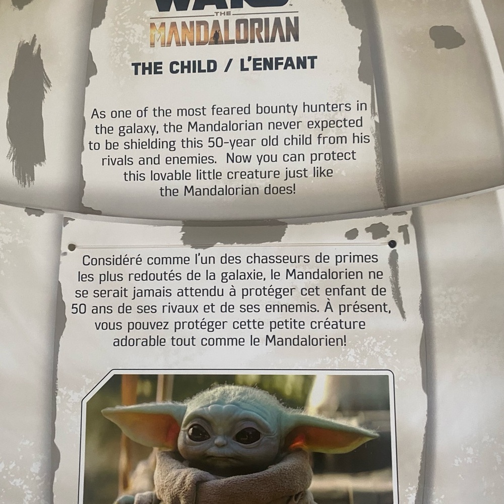 STAR WARS - THE CHILD PLUSH TOY 11” - Picture 3 of 9